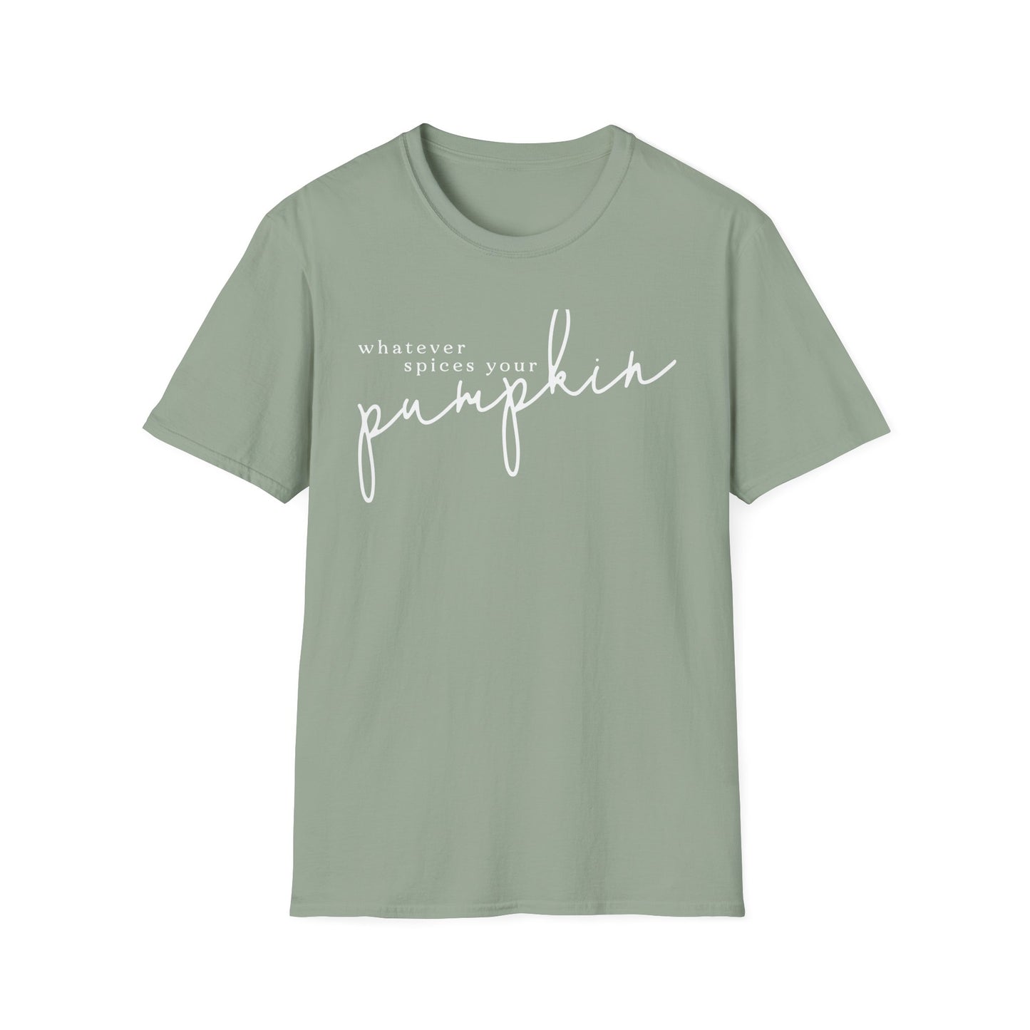 "Whatever Spices Your Pumpkin" Fall Graphic T-Shirt