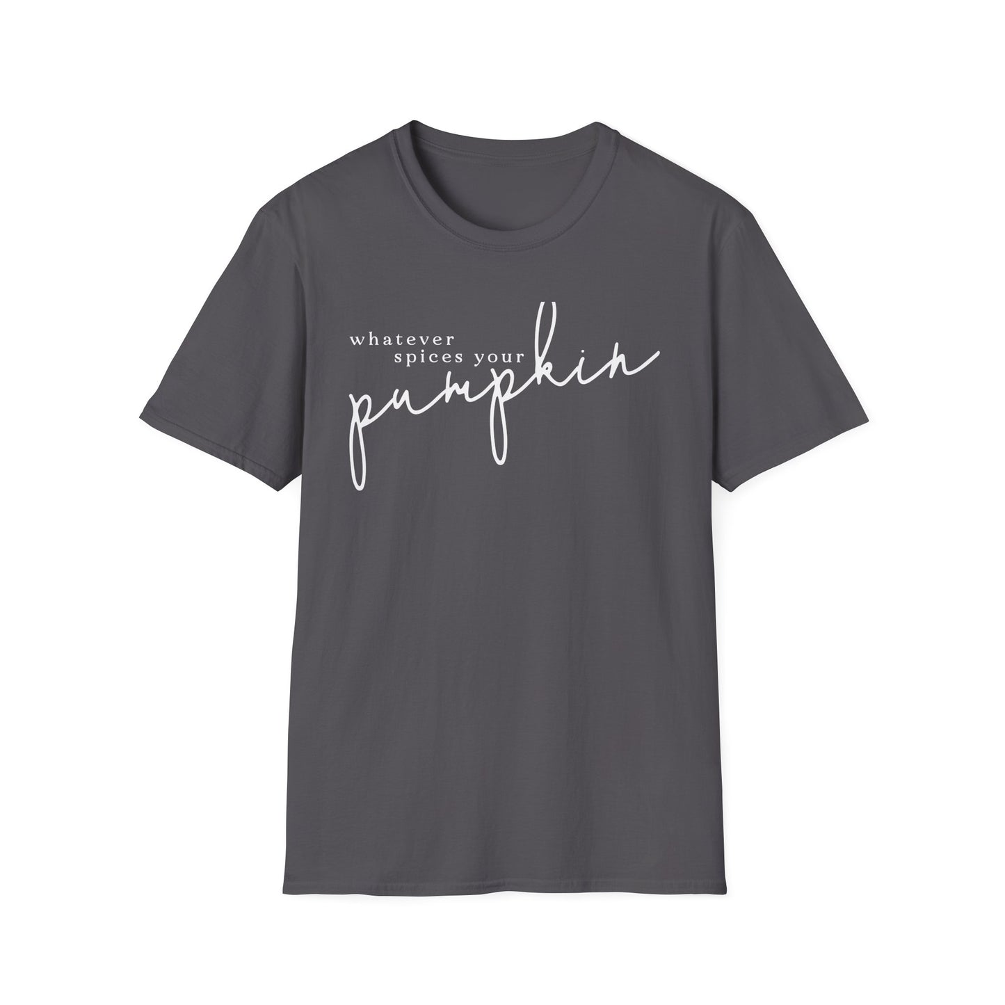 "Whatever Spices Your Pumpkin" Fall Graphic T-Shirt
