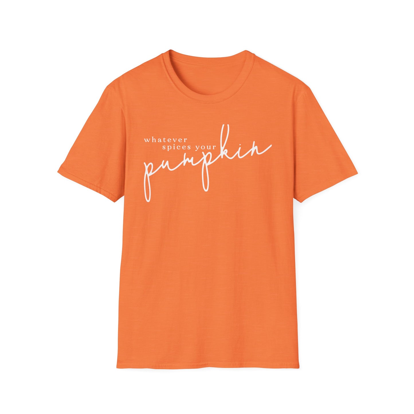 "Whatever Spices Your Pumpkin" Fall Graphic T-Shirt